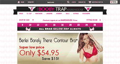 Desktop Screenshot of boobytrapwarehouse.com.au